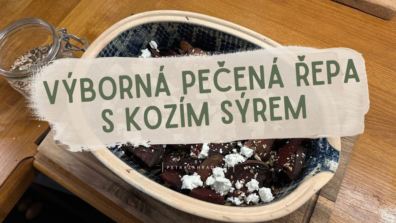 Recept: Pečená červená řepa