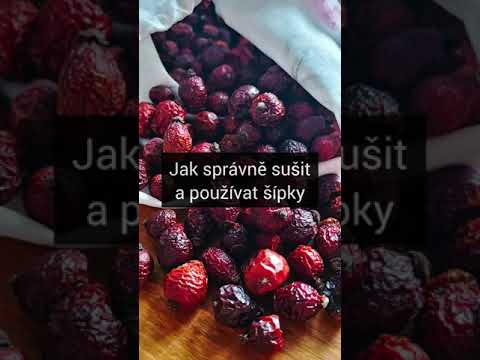 Jak správně sušit a používat šípky