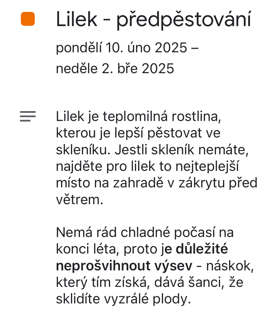 Detail události po rozkliknutí